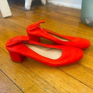 Everlane Everyday Heel Red